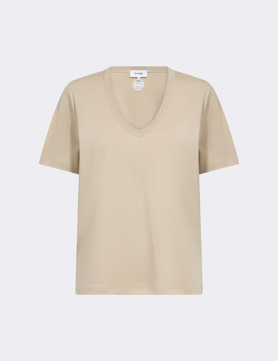 LR-PALOMA 2 T-shirt Light sand