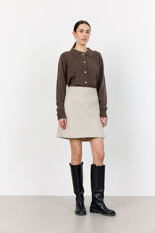 LR-KAMMY 1 Skirt Light sand