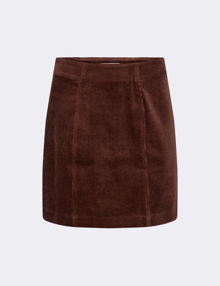 LR-ORLANDO 2 Skirt Dark brown