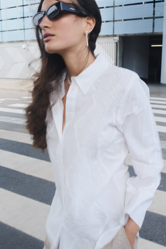 LR-ROSE 2 Shirt Off white