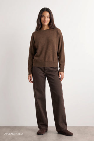 LR-ISMAILA 24 Pullover Brown