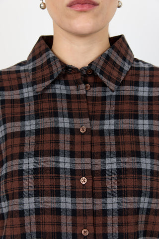 LR-ODANSA 2 Shirt Dark brown