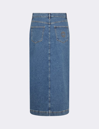 LR-RILLO 4 Skirt Dark blue