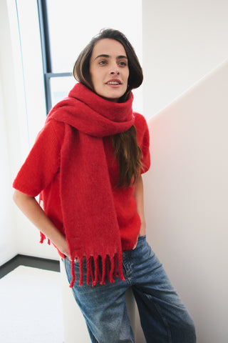 LR-NOREEN 6 Pullover Red