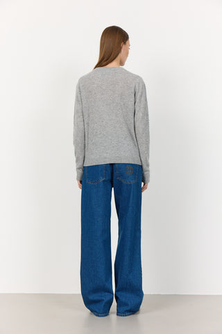 LR-ELOISE 1 Cardigan Light grey