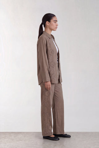 LR-ROSE 2 Shirt Brown