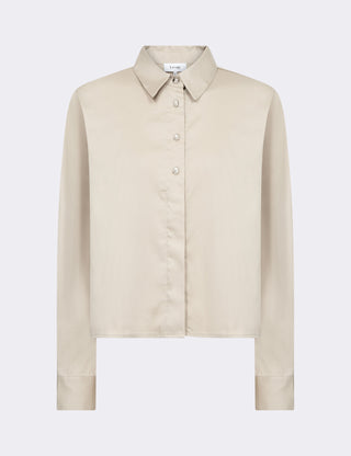 LR-ISLA SOLID 136 Shirt Light grey