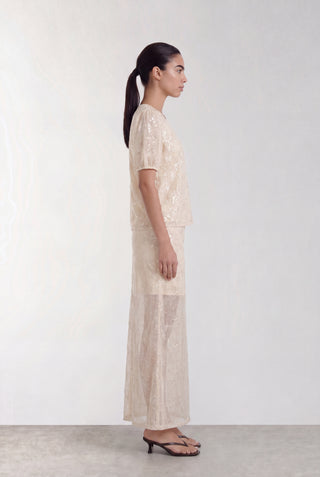 LR-ROXY 1 Blouse Light sand