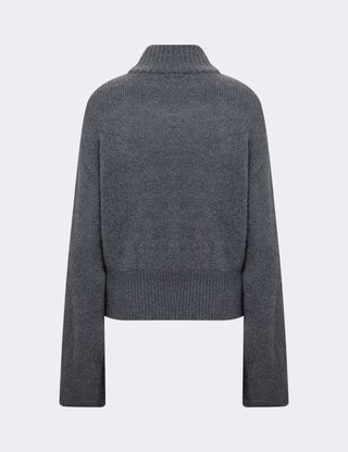 LR-NOREEN 12 Pullover Dark grey