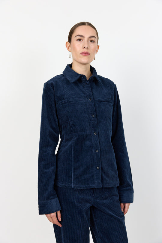 LR-ORLANDO 1 Shirt Dark blue