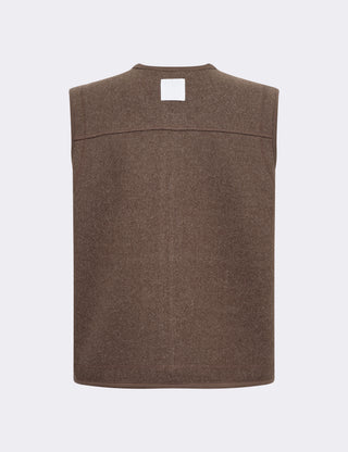 LR-SANNIE 2 Waistcoat Brown