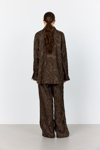 LR-NIKO 2 Shirt Dark brown