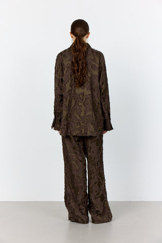 LR-NIKO 2 Shirt Dark brown