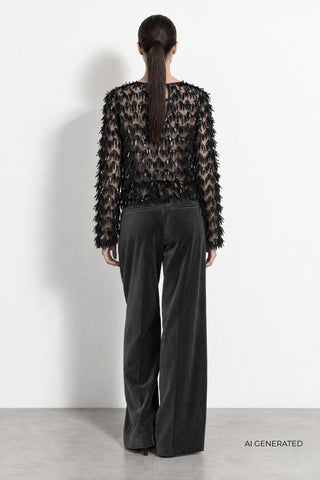 LR-UNION 2 Blouse Black