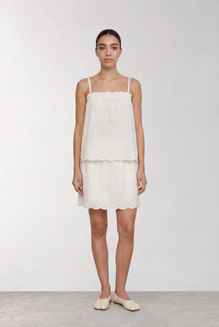 LR-ROSALINA 4 Skirt Off white