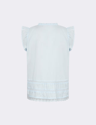 LR-ROSY 2 Blouse Light blue