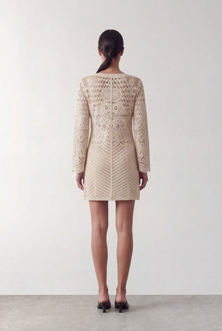 LR-ROSA 1 Dress Light sand