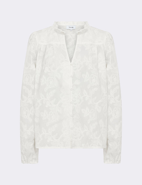 LR-POLLIE 2 Blouse Off white