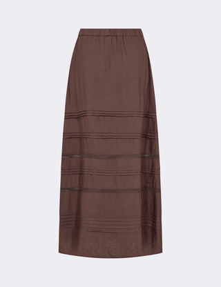 LR-NAJA 64 Skirt Brown