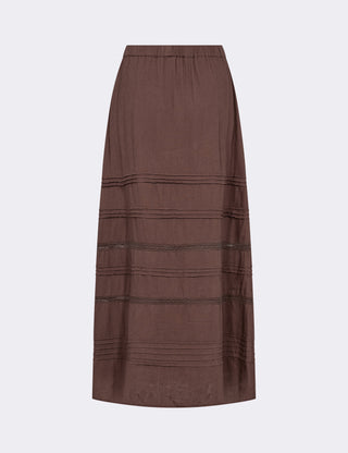 LR-NAJA 64 Skirt Brown