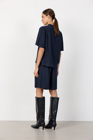 LR-NAJA 32 Blouse Dark blue