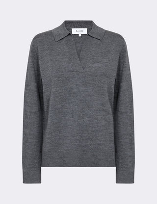LR-ISMAILA 9 Pullover Dark grey