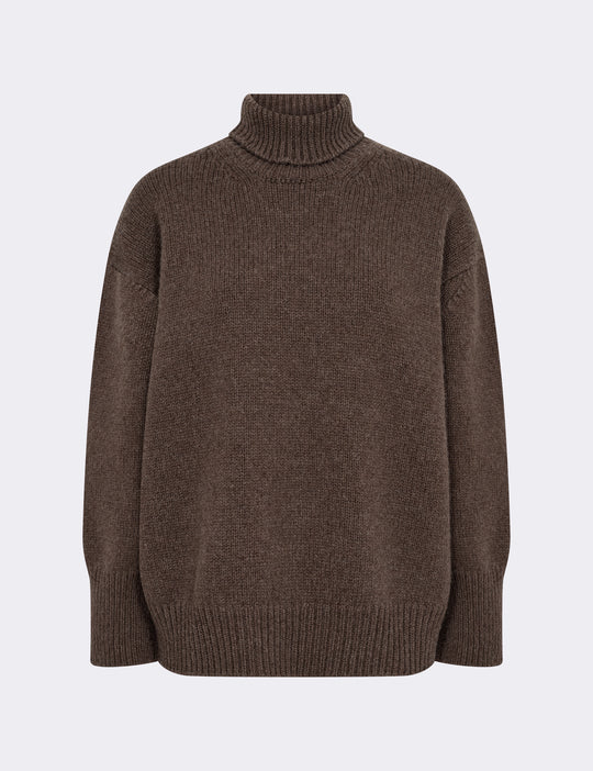 LR-PERLE 3 Pullover Brown