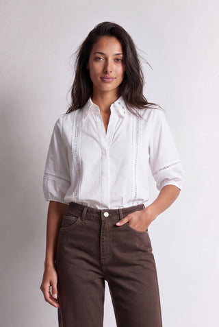 LR-ISLA SOLID 144 Shirt White
