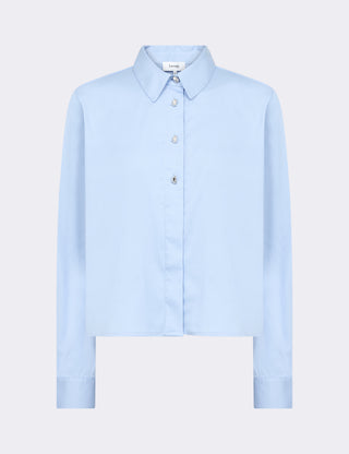 LR-ISLA SOLID 136 Shirt Light blue
