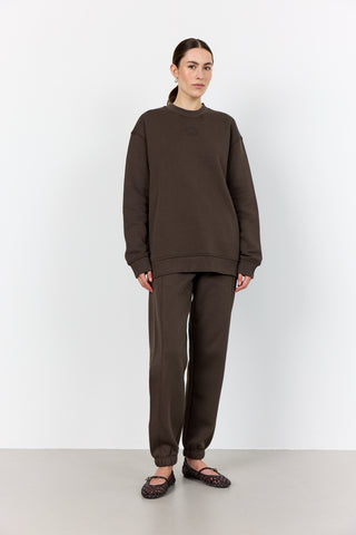 LR-NUKA 12 Sweatshirt Dark brown