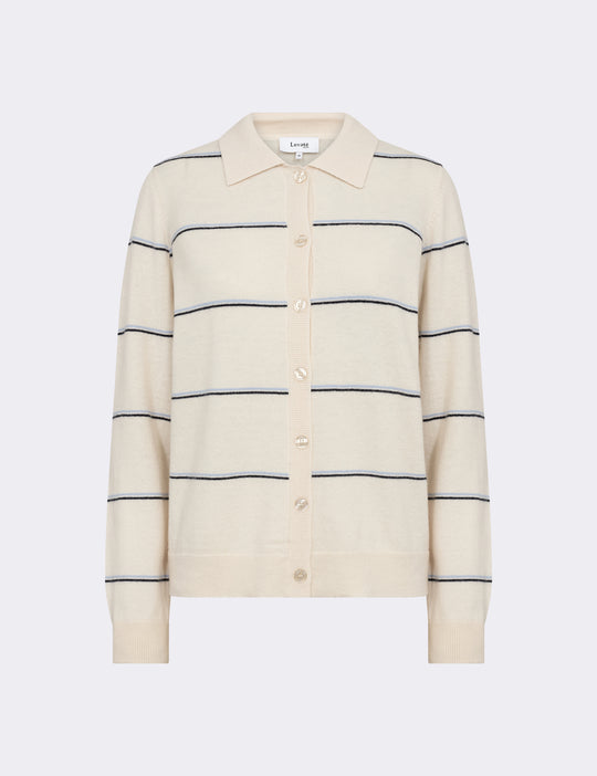 LR-ISMAILA 17 Cardigan Cream