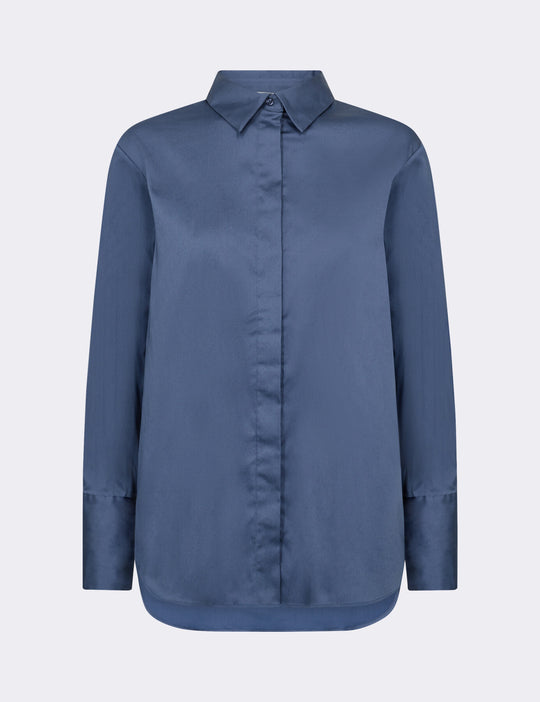 LR-ISLA SOLID 7 Shirt Blue