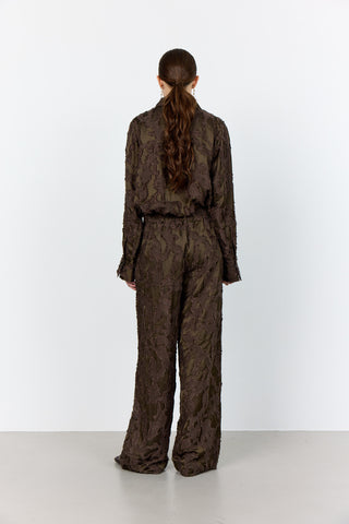 LR-NIKO 1 Pants Dark brown