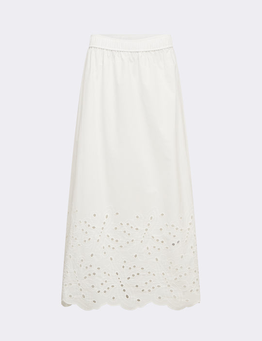 LR-GROLET 5 Skirt Off white