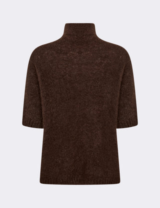 LR-NOREEN 6 Pullover Dark brown