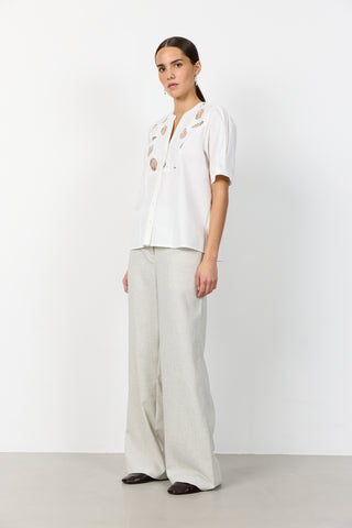 LR-PARKER 1 Blouse Off white