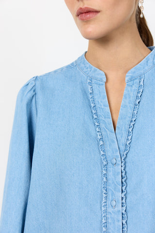 LR-PIETTA 2 Shirt Blue