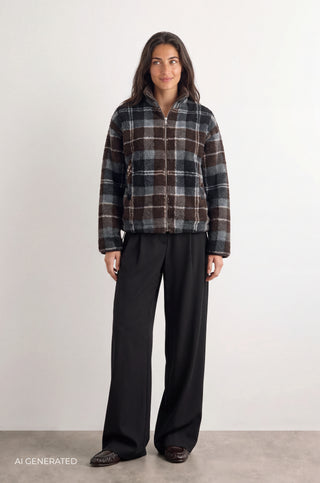 LR-TASS 1 Jacket Dark brown