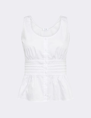 LR-ISLA SOLID 142 Top White