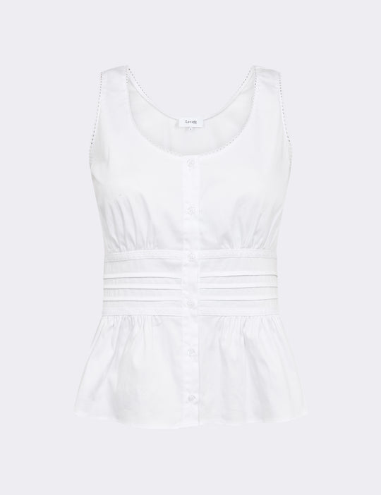 LR-ISLA SOLID 142 Top White