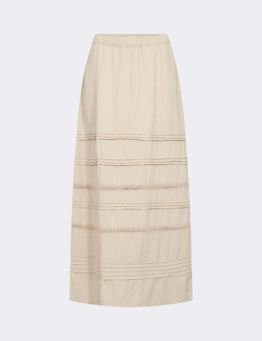 LR-NAJA 64 Skirt Light sand