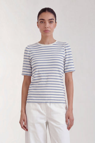 LR-NEDDIE 1 T-shirt Blue