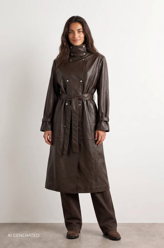 LR-TAMMY 1 Jacket Dark brown