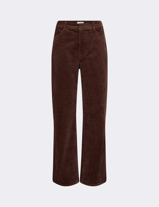 LR-ORLANDO 3 Pants Dark brown