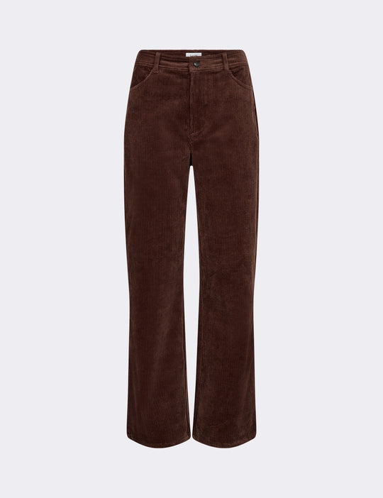 LR-ORLANDO 3 Pants Dark brown