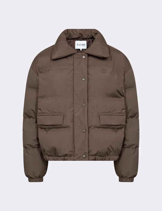 LR-MONA 1 Jacket Dark brown