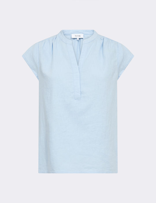LR-NAJA 19 Blouse Light blue