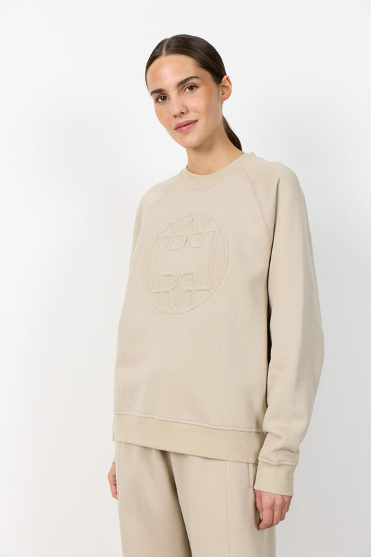 LR-NUKA 11 Sweatshirt Light sand