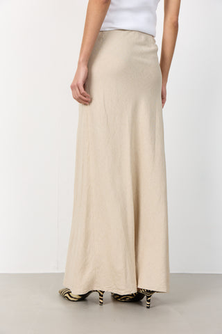 LR-NAJA 43 Skirt Light sand