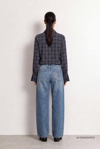 LR-TALMA 1 Shirt Dark blue
